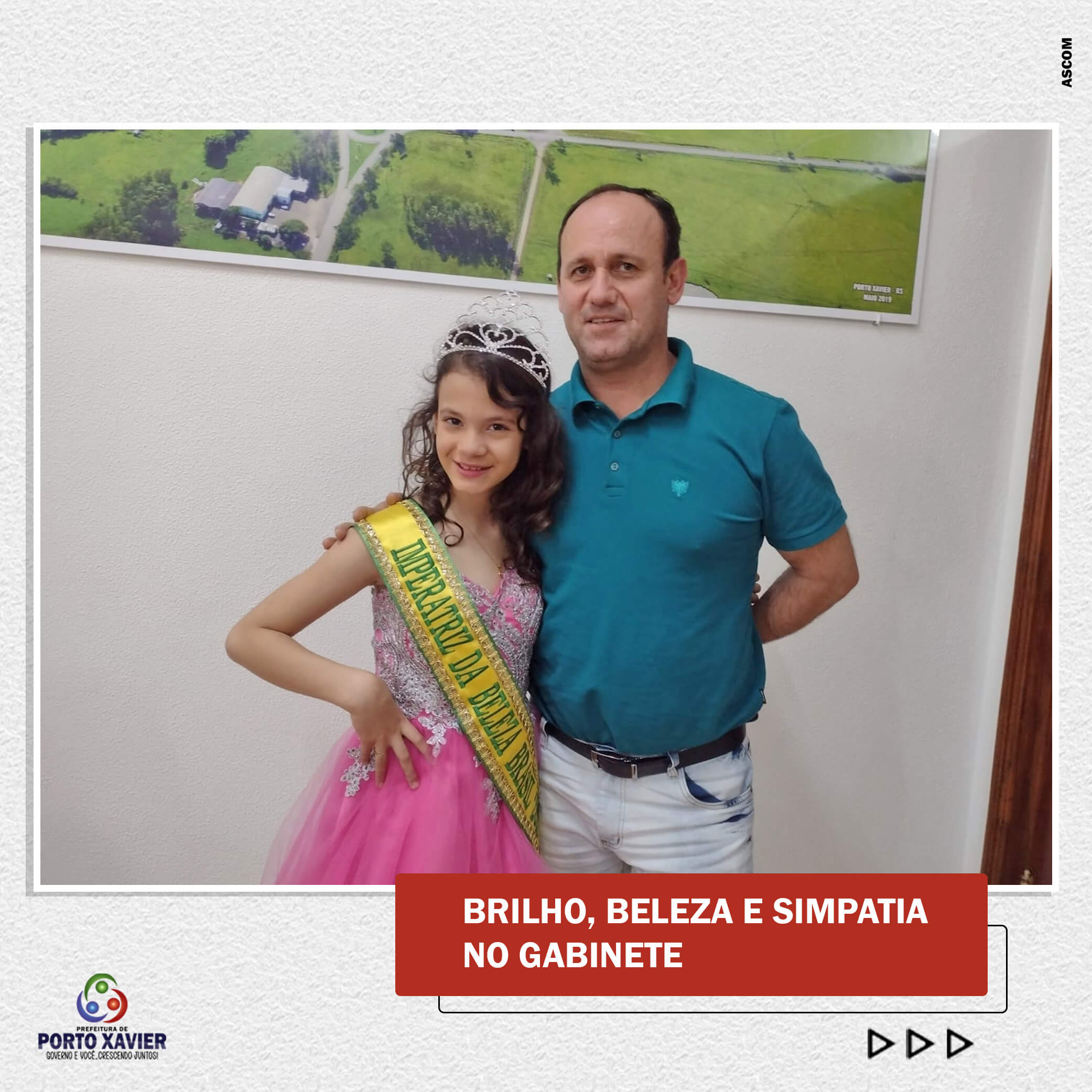 BRILHO, BELEZA E SIMPATIA NO GABINETE